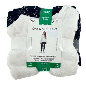 Calvin Klein Jeans Girl's Plush Top & Legging Set | 2 Piece |  Various Sizes